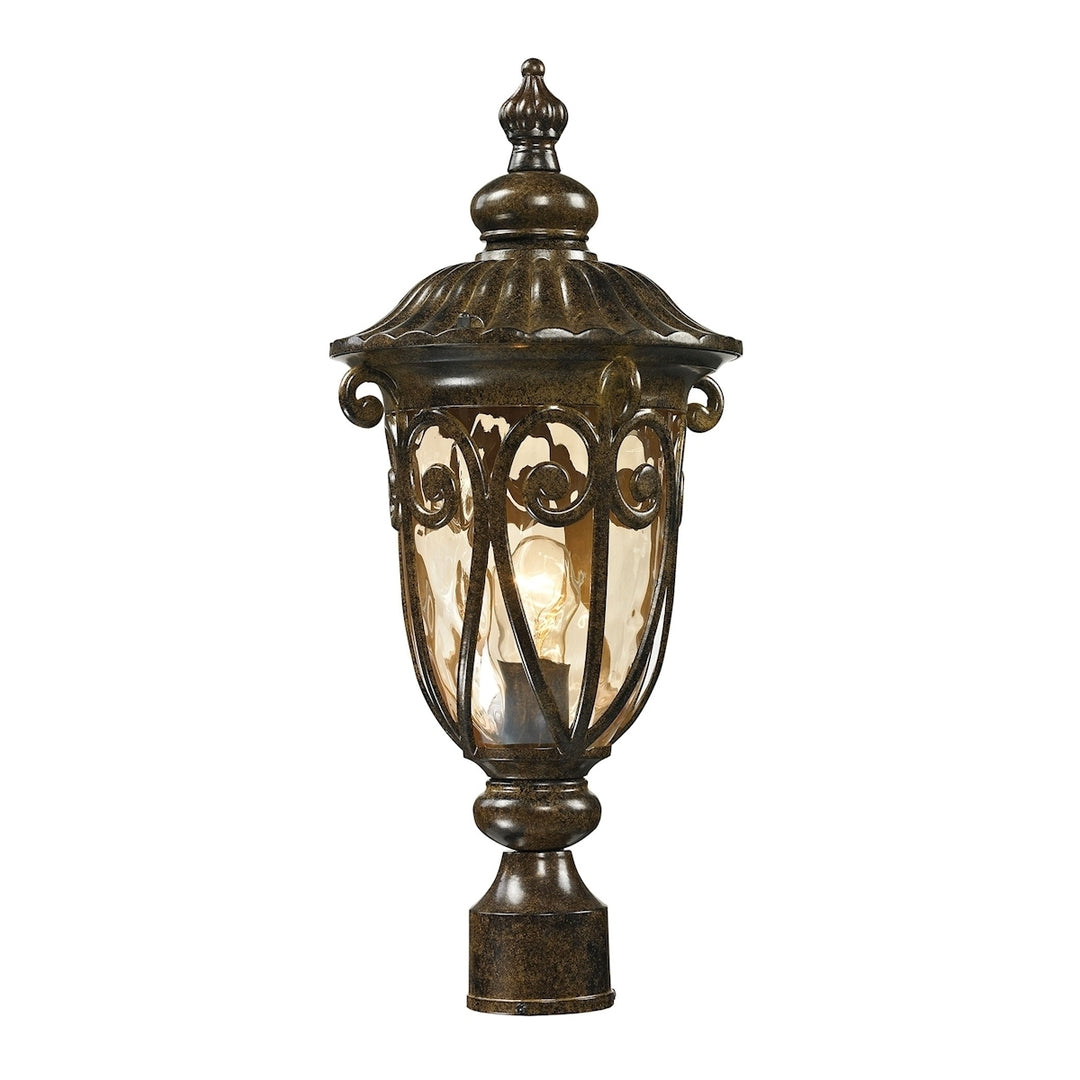 Logansport 21 High 1-Light Outdoor Post Light - Hazelnut Bronze Image 1