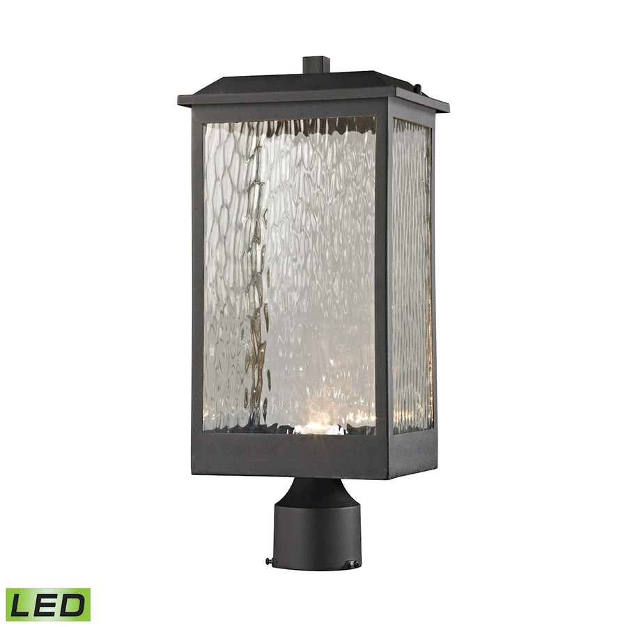 Newcastle 19 High 1-Light Outdoor Post Light - Textured Matte Black Image 1