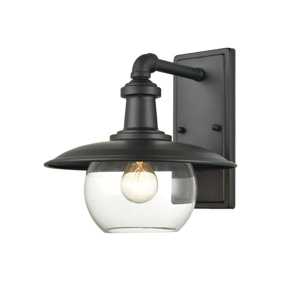 Jackson 11 High 1-Light Outdoor Sconce - Matte Black Image 1