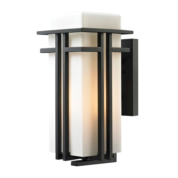 Croftwell 17 High 1-Light Outdoor Sconce Image 1