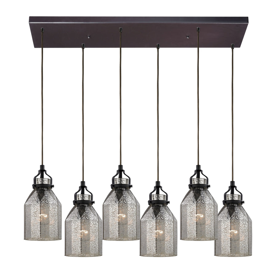 Danica 30 Wide 6-Light Pendant [46009/1-ELK] Image 1