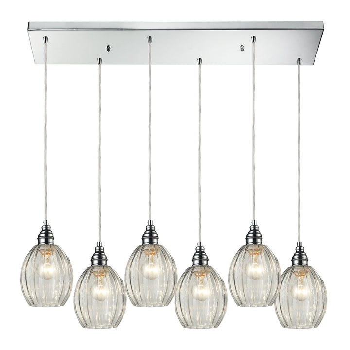 Danica 30 Wide 6-Light Pendant [46017/1-ELK] Image 1