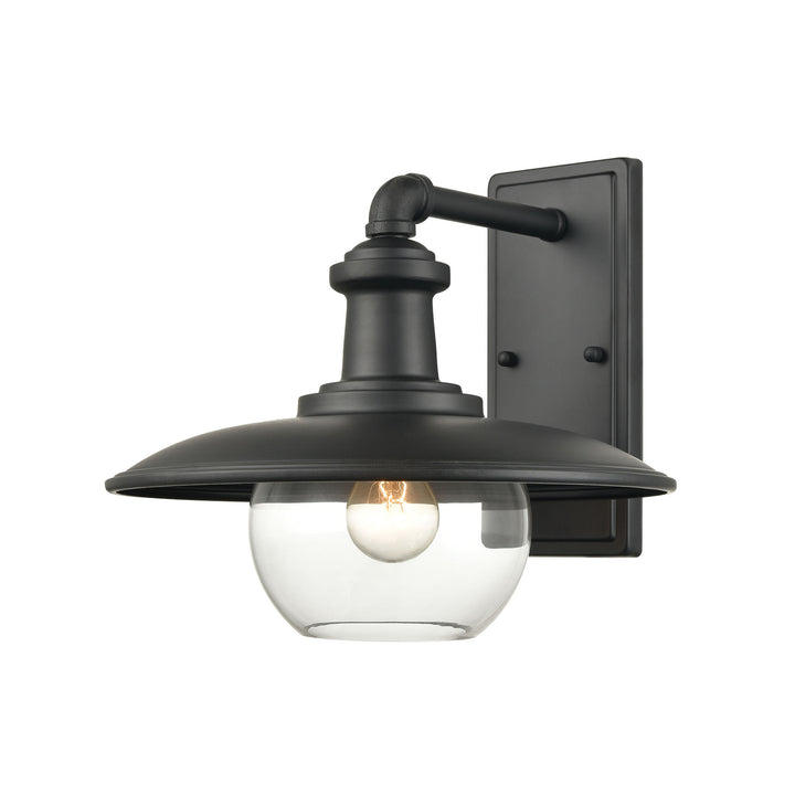 Jackson 12 High 1-Light Outdoor Sconce - Matte Black Image 1