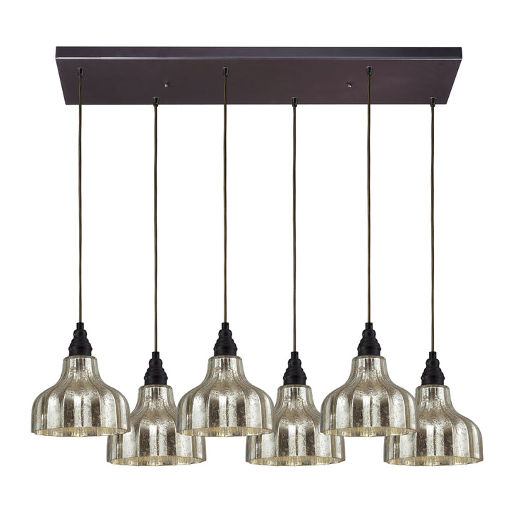 Danica 30 Wide 6-Light Pendant [46008/1-ELK] Image 4