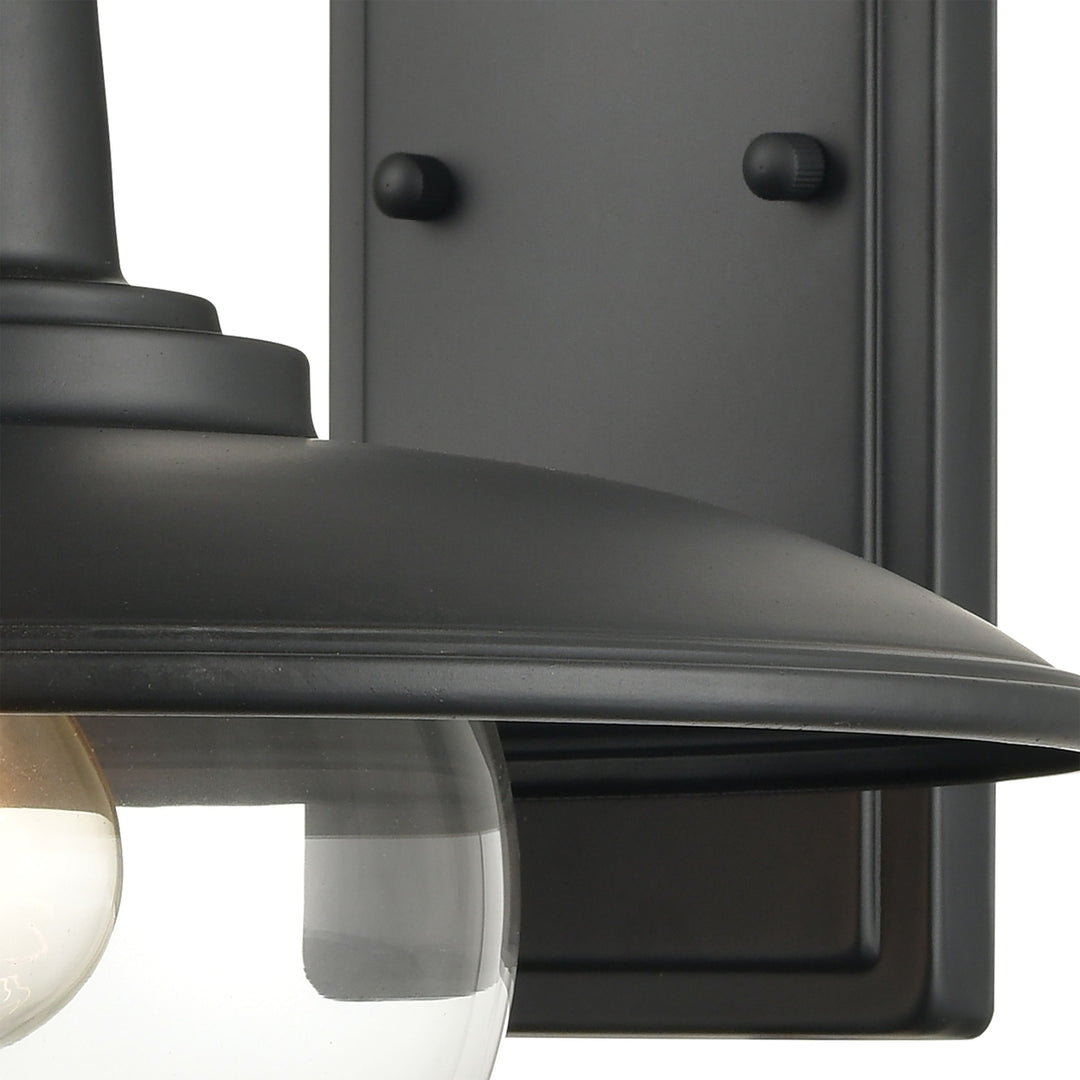 Jackson 12 High 1-Light Outdoor Sconce - Matte Black Image 4