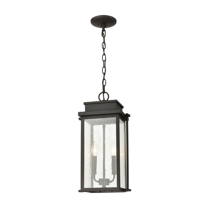 Braddock 10 Wide 2-Light Outdoor Pendant - Architectural Bronze Image 1