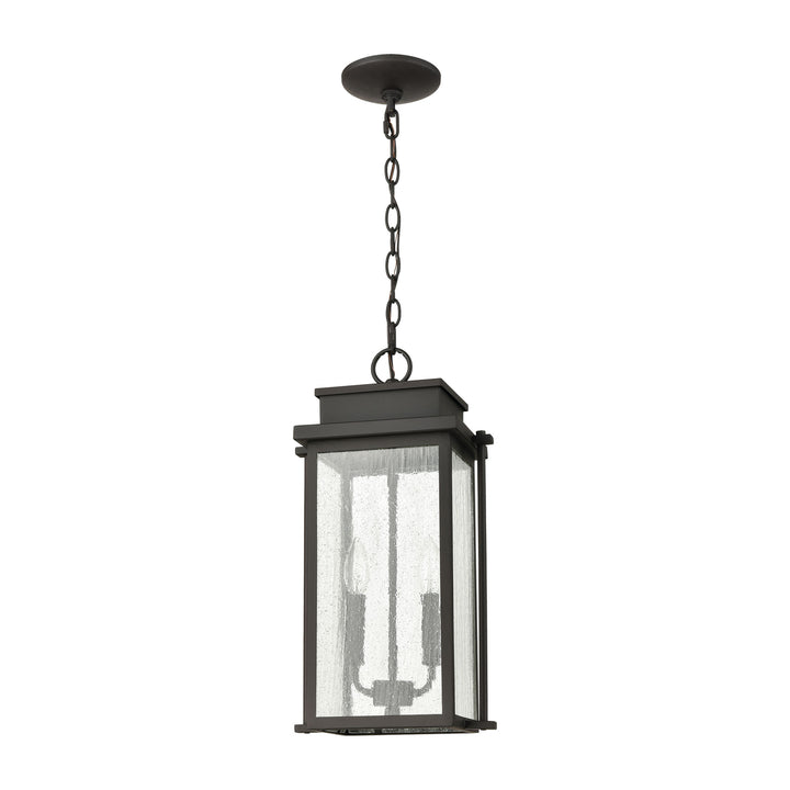 Braddock 10 Wide 2-Light Outdoor Pendant - Architectural Bronze Image 2