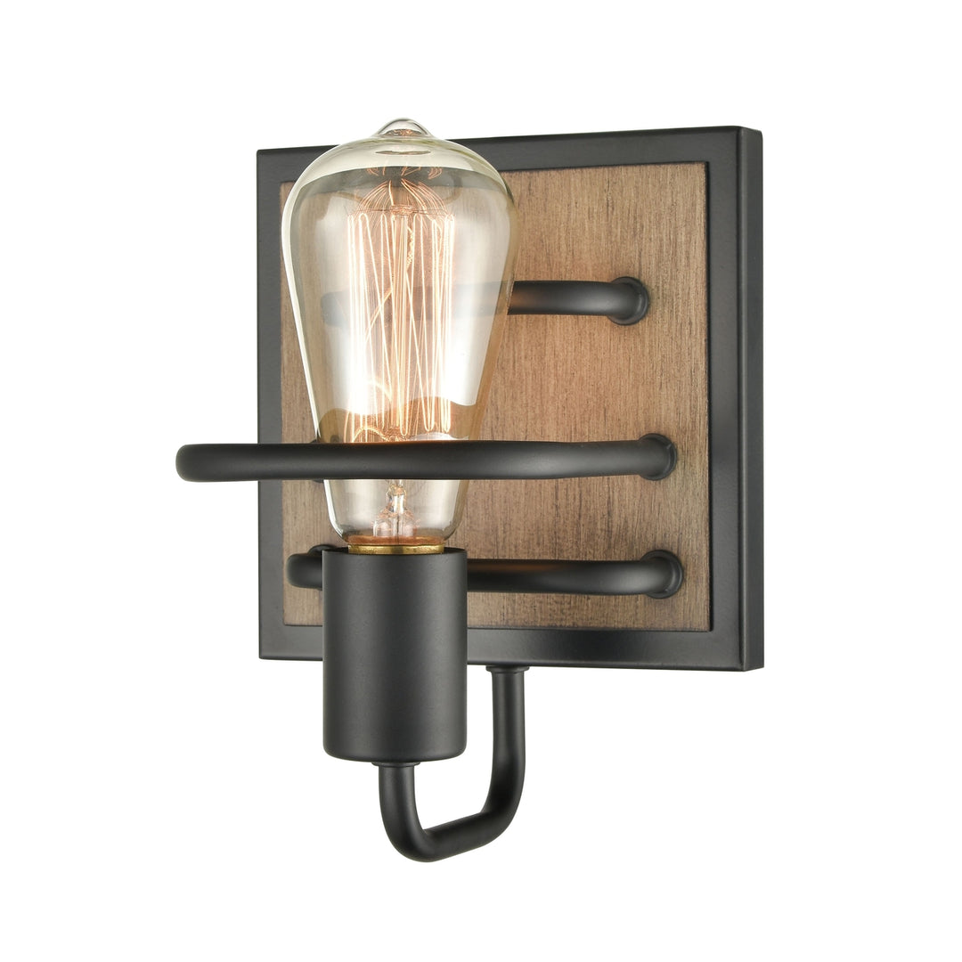 Copley 8 High 1-Light Sconce - Matte Black Image 3