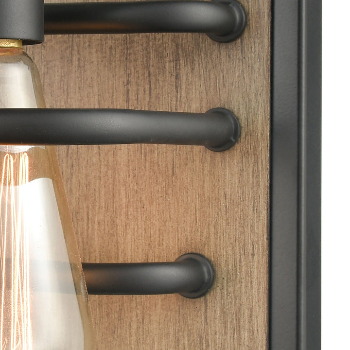 Copley 8 High 1-Light Sconce - Matte Black Image 4