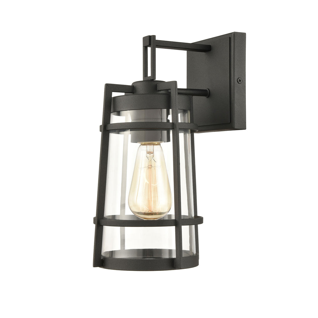 Crofton 12 High 1-Light Outdoor Sconce - Charcoal Image 1