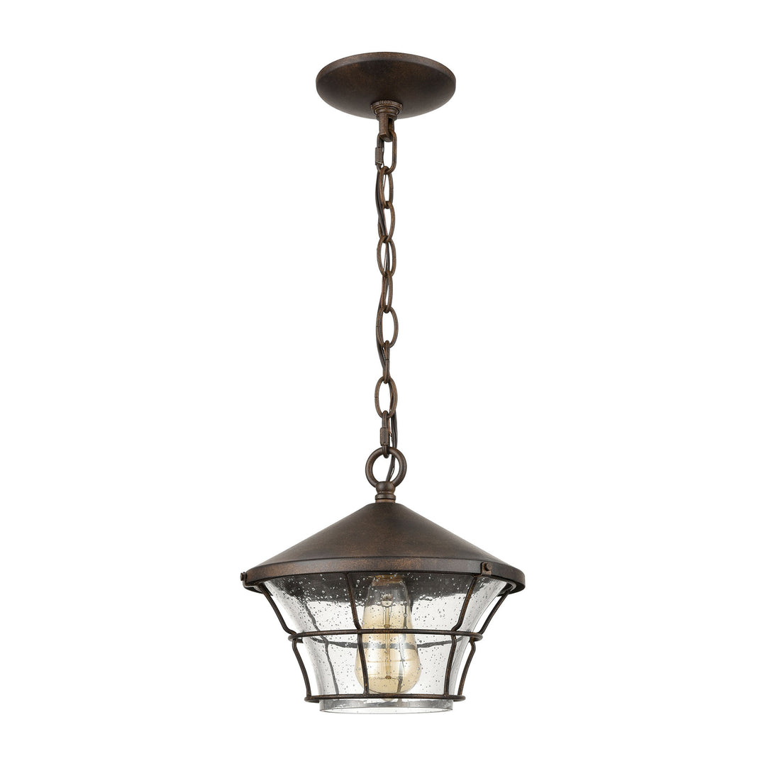 Gavin 10 Wide 1-Light Outdoor Pendant - Hazelnut Bronze Image 2