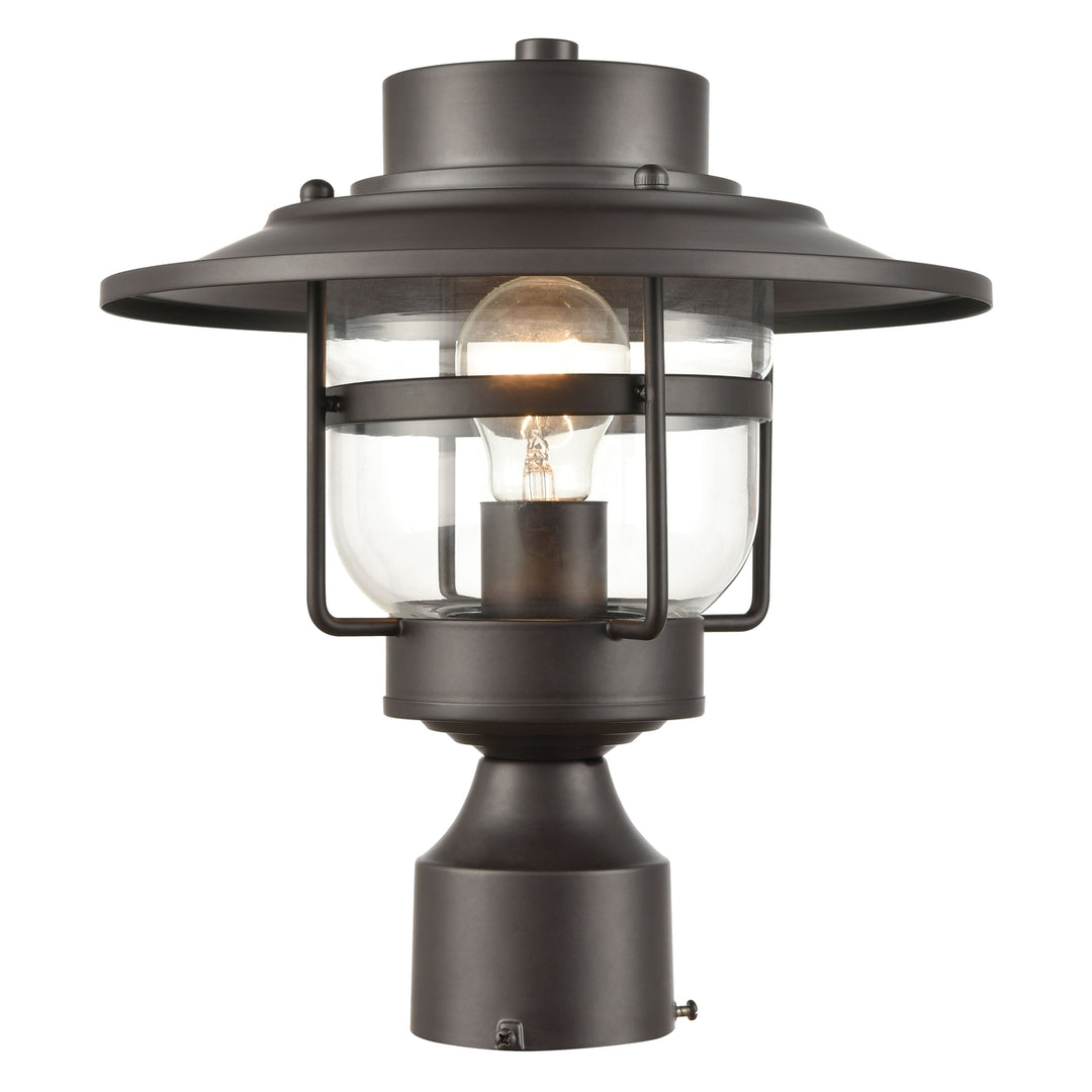 Renninger 12 High 1-Light Outdoor Post Light - Oil Rubbed Bronze Image 1