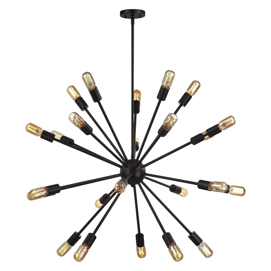 Delphine 36 Wide 24-Light Chandelier - Oil Rubbed Bronze Image 1