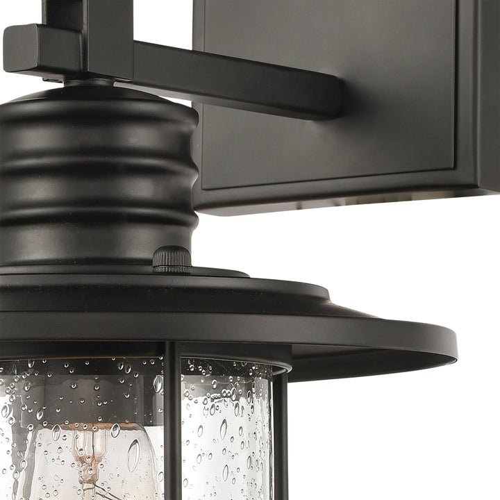 Lakeshore Drive 18 High 1-Light Sconce - Matte Black Image 3