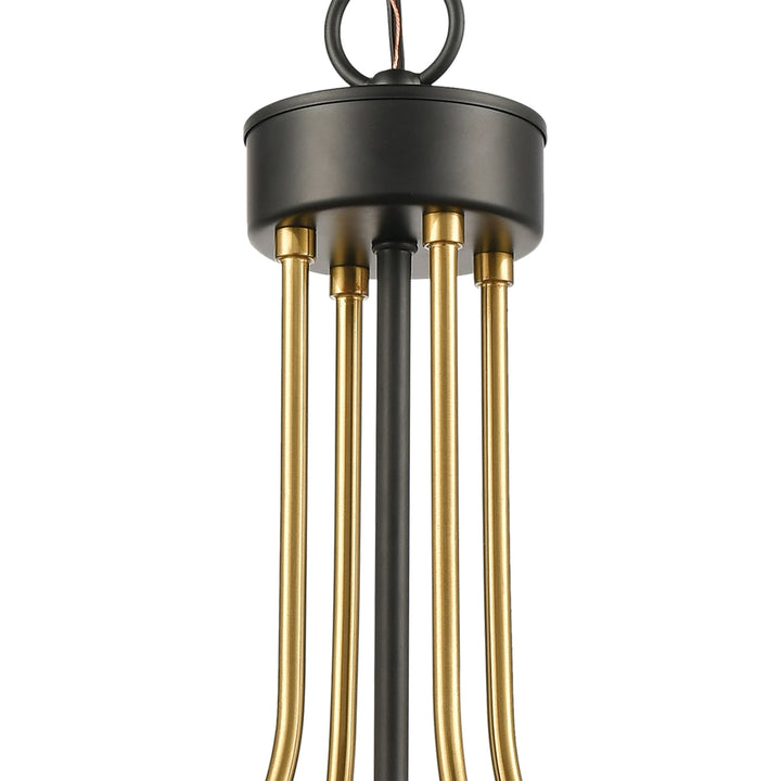 Vispon 14 Wide 1-Light Pendant - Matte Black Image 3