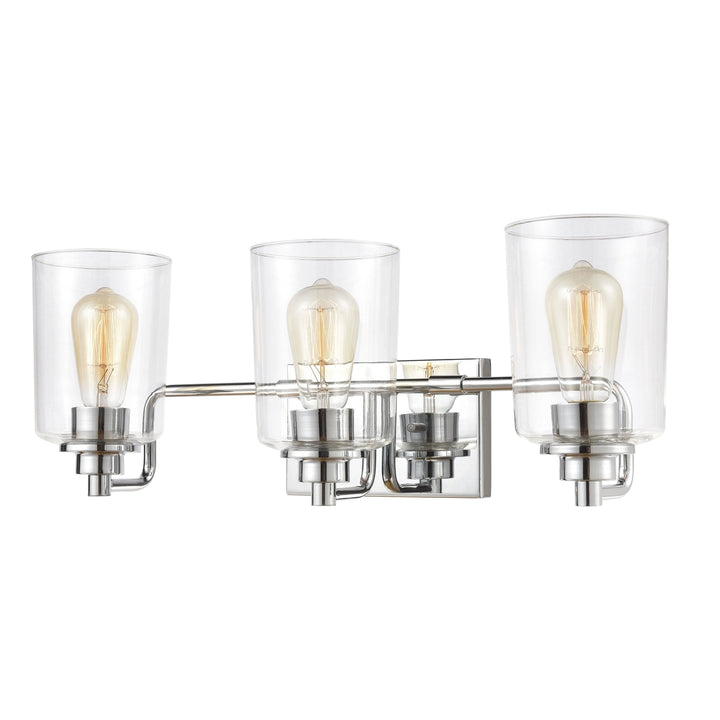 Robins 23 Wide 3-Light Vanity Light - Polished Chrome Image 1