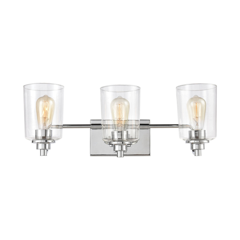 Robins 23 Wide 3-Light Vanity Light - Polished Chrome Image 2