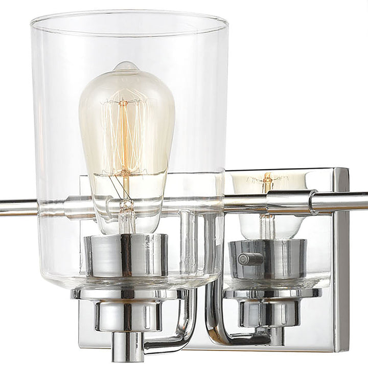 Robins 23 Wide 3-Light Vanity Light - Polished Chrome Image 4