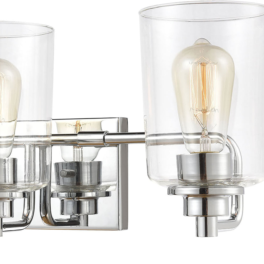 Robins 23 Wide 3-Light Vanity Light - Polished Chrome Image 5