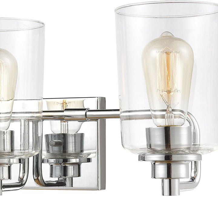 Robins 23 Wide 3-Light Vanity Light - Polished Chrome Image 5