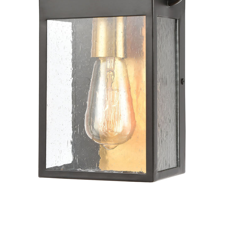 Knowlton 12 High 1-Light Outdoor Sconce - Matte Black Image 4