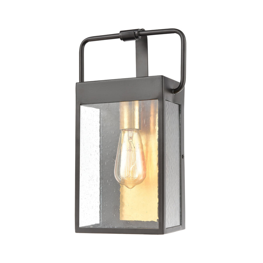 Knowlton 14 High 1-Light Outdoor Sconce - Matte Black Image 1