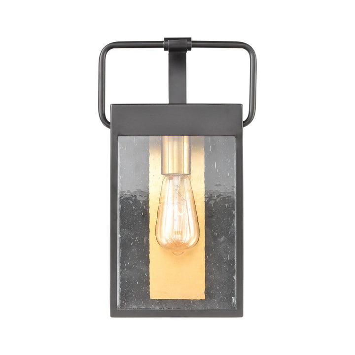 Knowlton 14 High 1-Light Outdoor Sconce - Matte Black Image 2