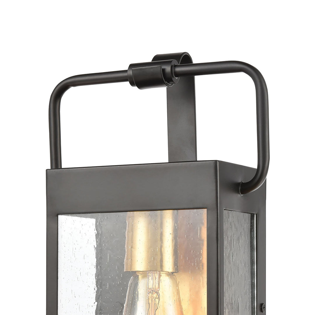 Knowlton 12 High 1-Light Outdoor Sconce - Matte Black Image 5