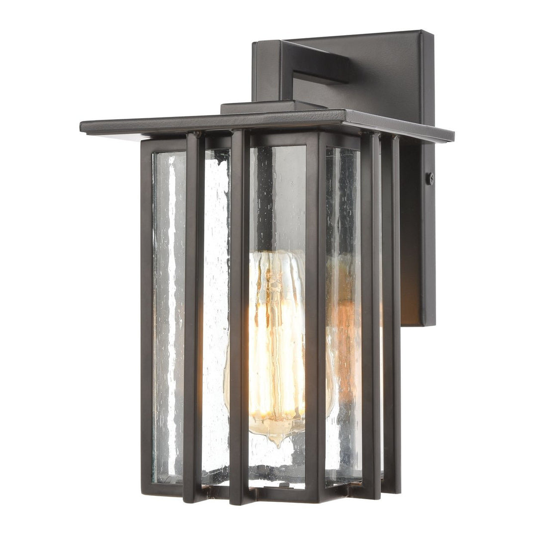 Radnor 10 High 1-Light Outdoor Sconce - Matte Black Image 1