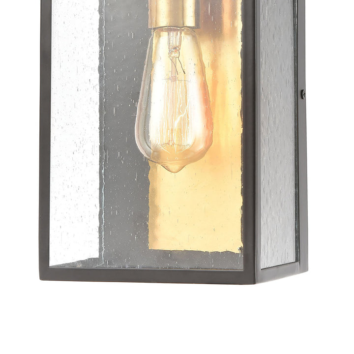 Knowlton 14 High 1-Light Outdoor Sconce - Matte Black Image 4