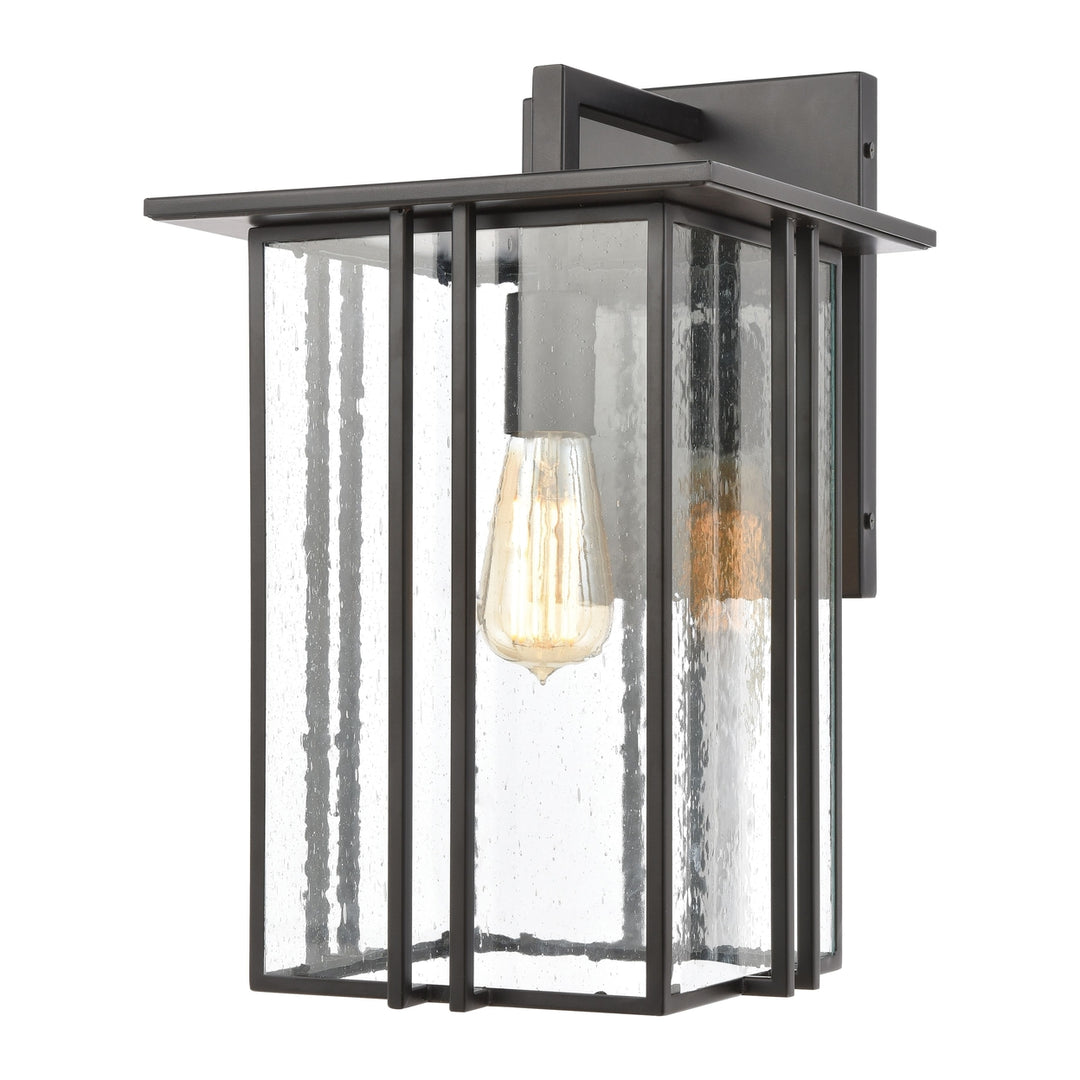 Radnor 16 High 1-Light Outdoor Sconce - Matte Black Image 1