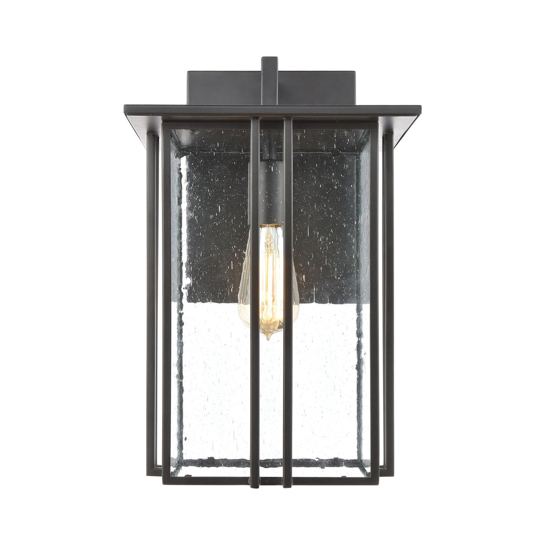 Radnor 16 High 1-Light Outdoor Sconce - Matte Black Image 2