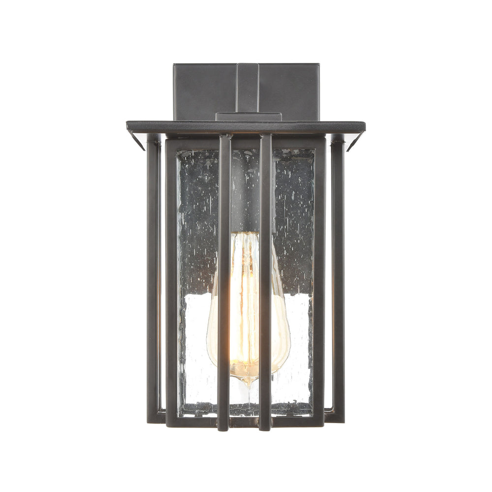 Radnor 10 High 1-Light Outdoor Sconce - Matte Black Image 2