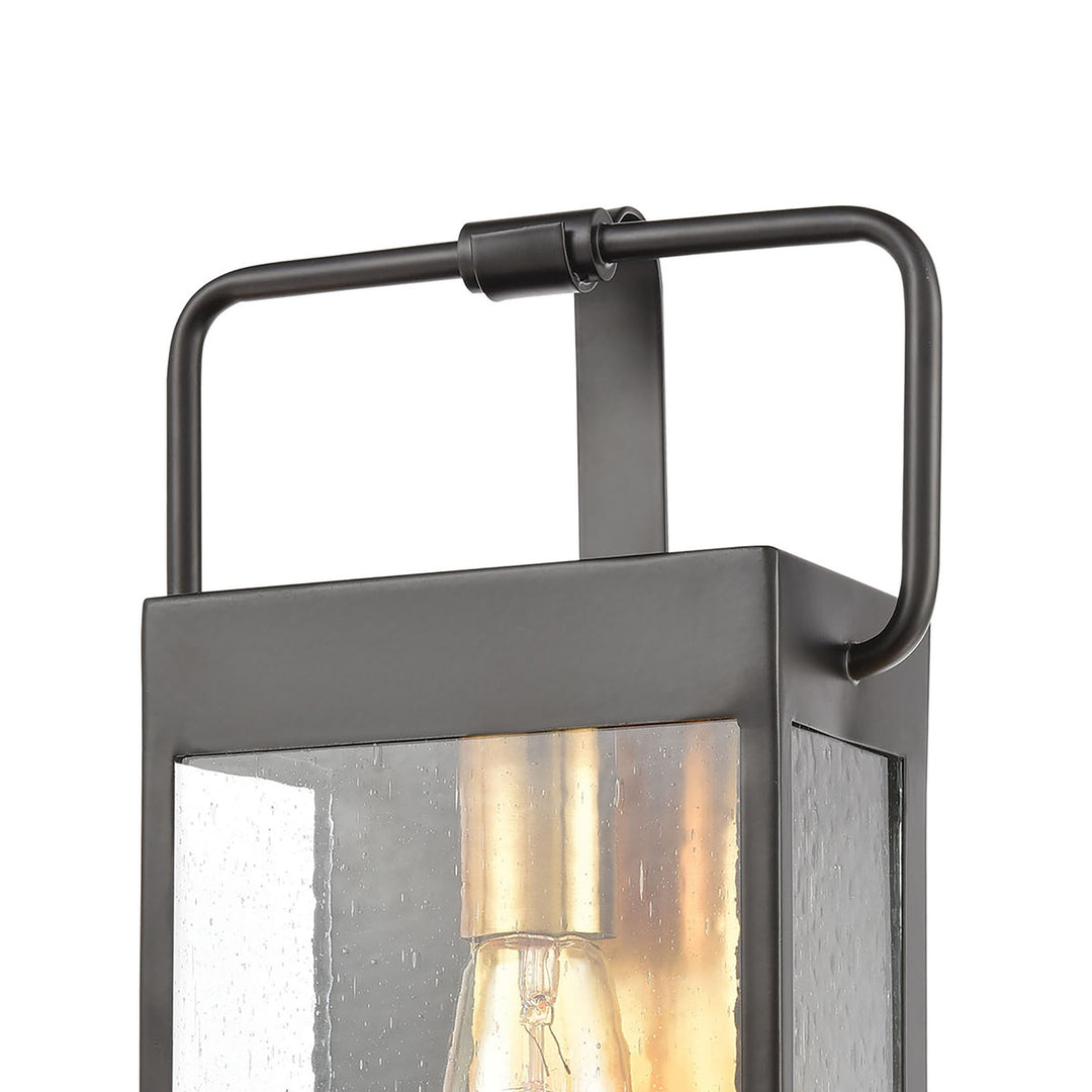 Knowlton 14 High 1-Light Outdoor Sconce - Matte Black Image 5