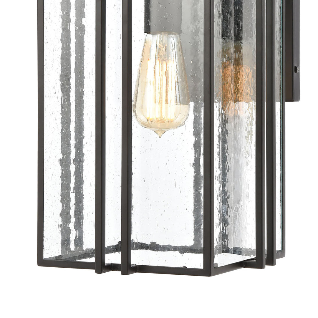 Radnor 16 High 1-Light Outdoor Sconce - Matte Black Image 4