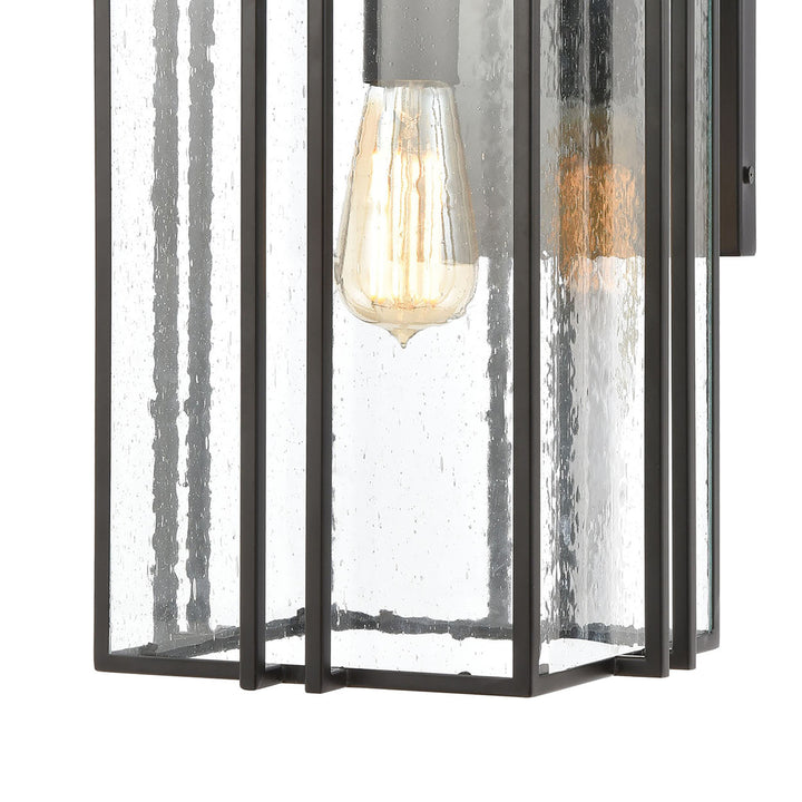 Radnor 16 High 1-Light Outdoor Sconce - Matte Black Image 4