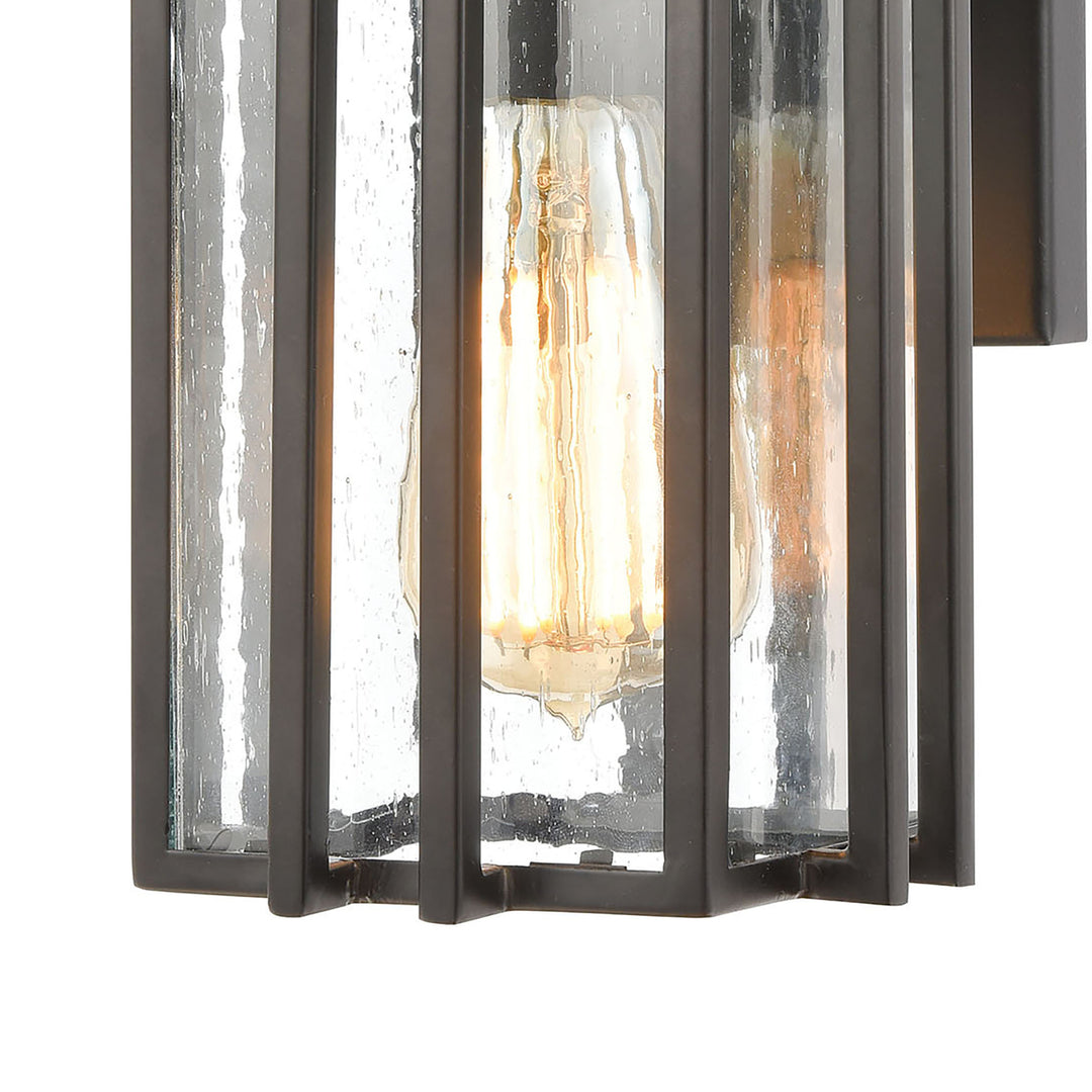 Radnor 10 High 1-Light Outdoor Sconce - Matte Black Image 4