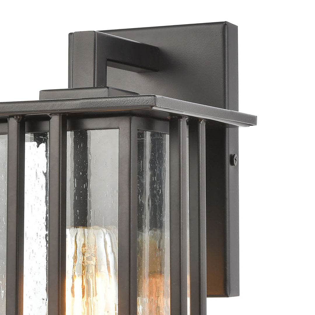 Radnor 10 High 1-Light Outdoor Sconce - Matte Black Image 5