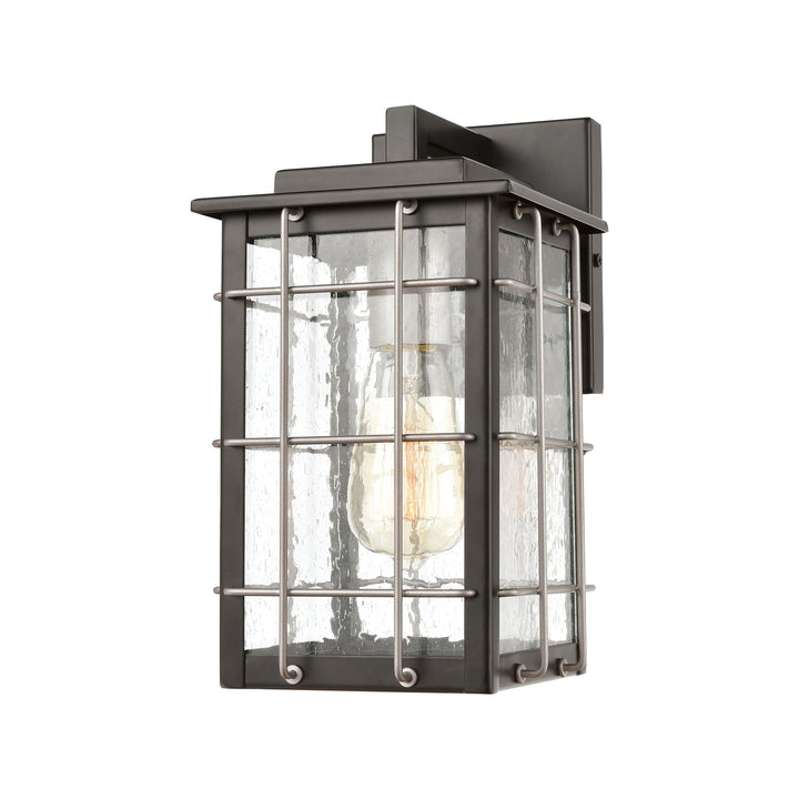 Brewster 11 High 1-Light Outdoor Sconce - Matte Black Image 1