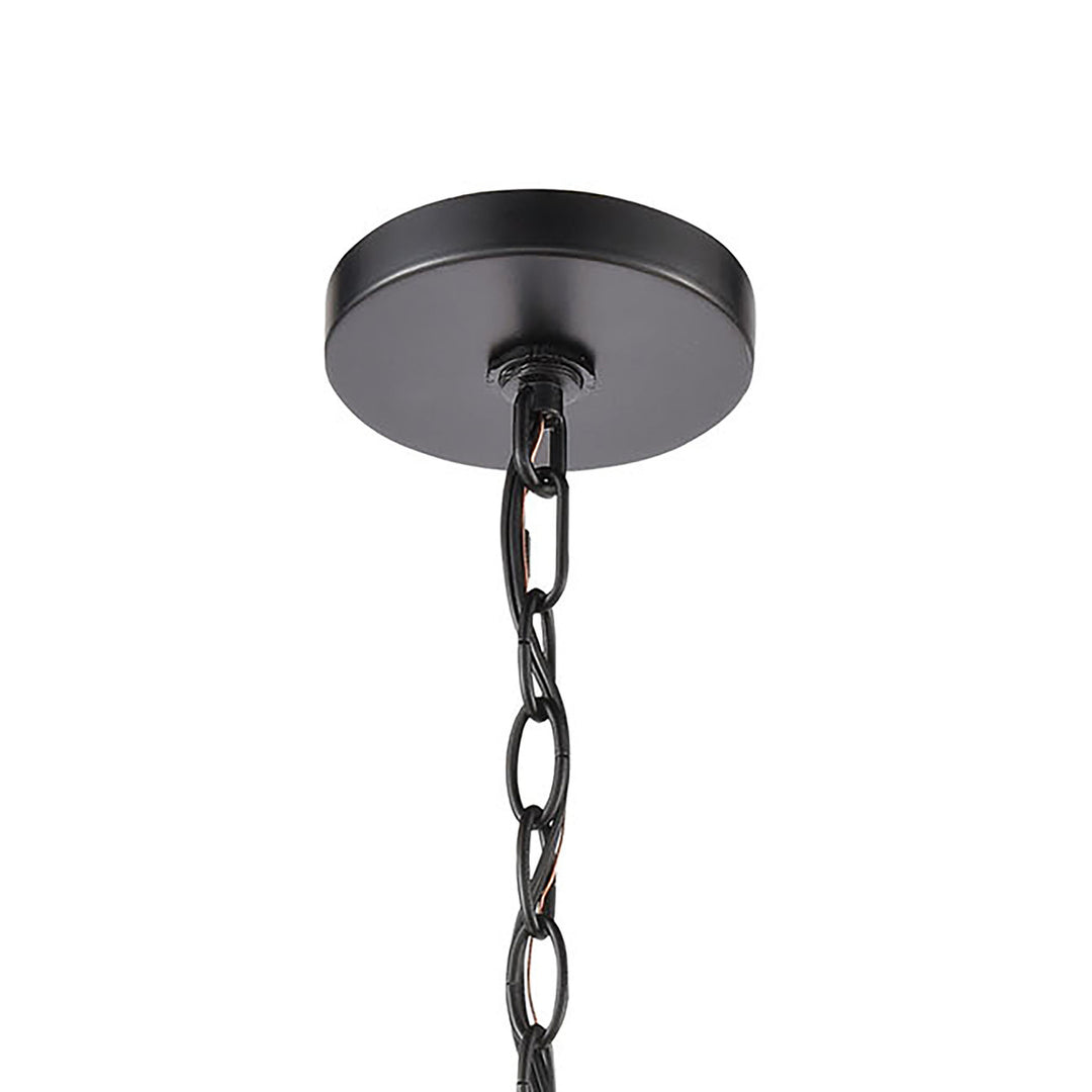 Vincentown 8 Wide 1-Light Outdoor Pendant - Matte Black Image 5