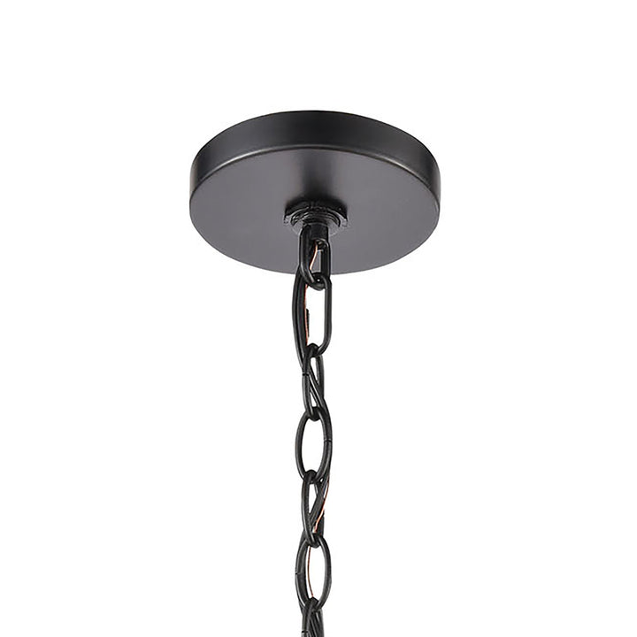 Vincentown 8 Wide 1-Light Outdoor Pendant - Matte Black Image 5