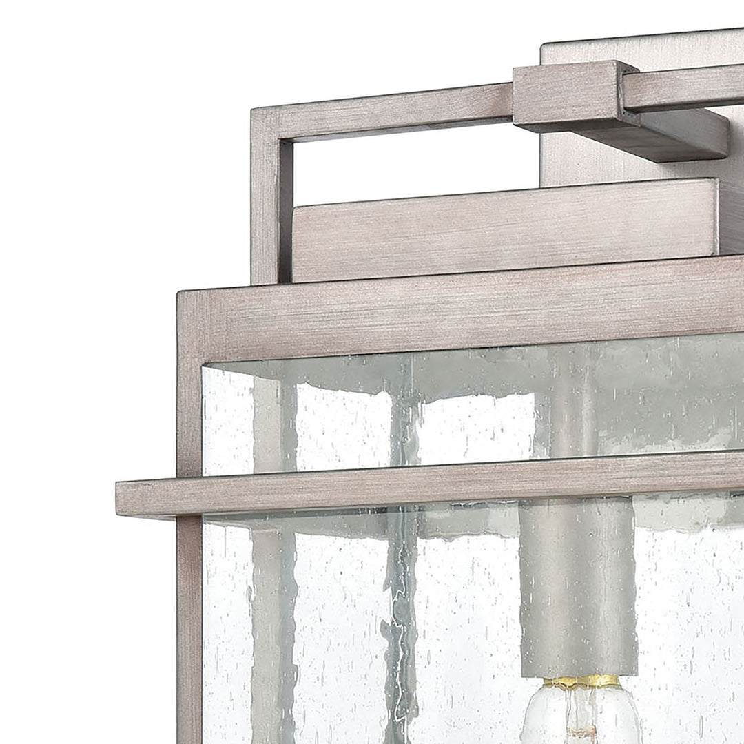 Breckenridge 22 High 1-Light Outdoor Sconce - Weathered Zinc Image 3