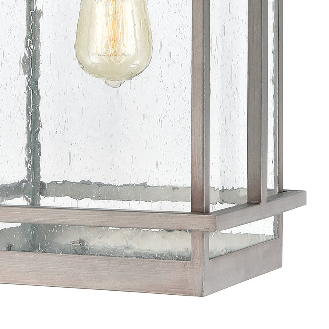 Breckenridge 22 High 1-Light Outdoor Sconce - Weathered Zinc Image 4