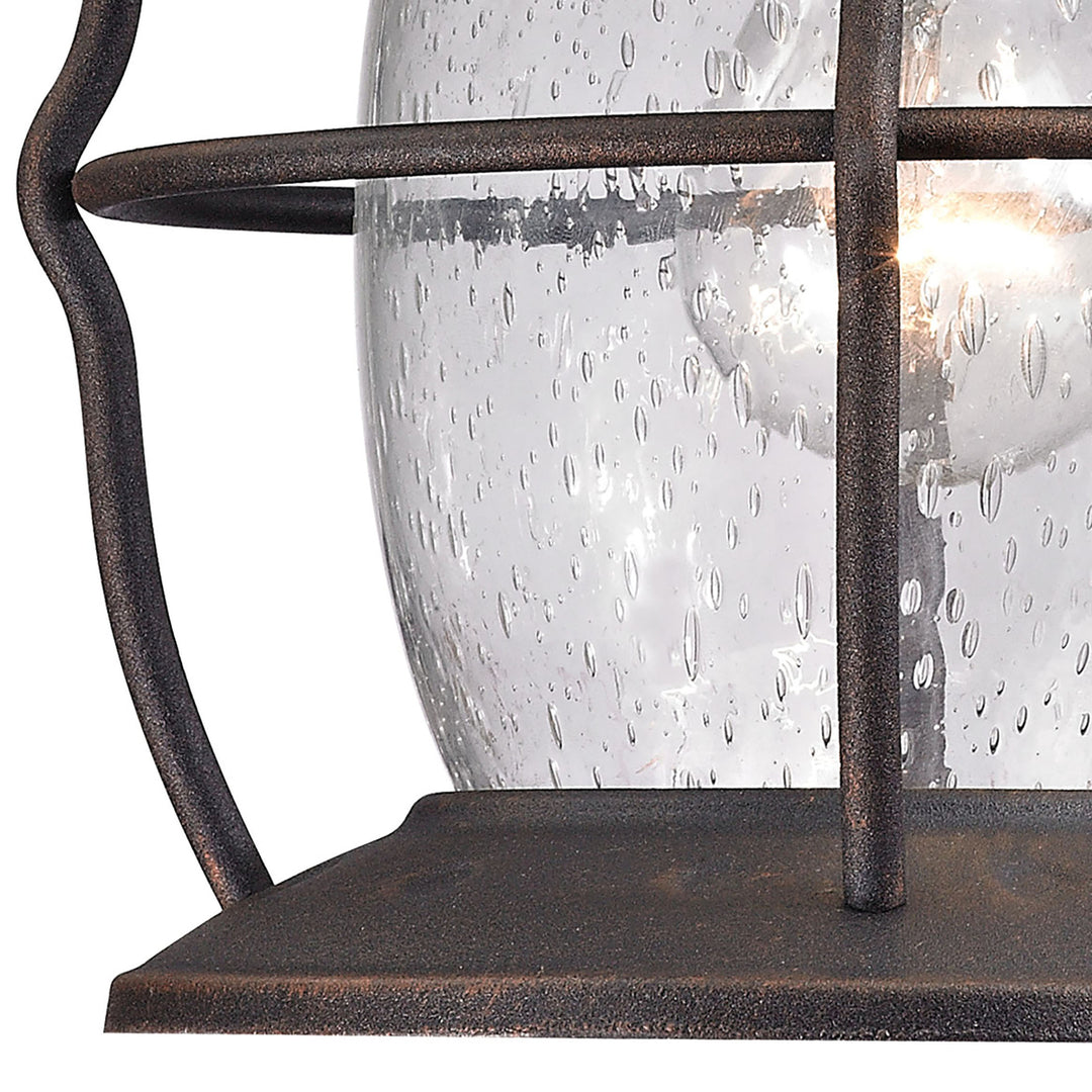 Village Lantern 13 High 1-Light Outdoor Sconce - Weathered Charcoal Image 3