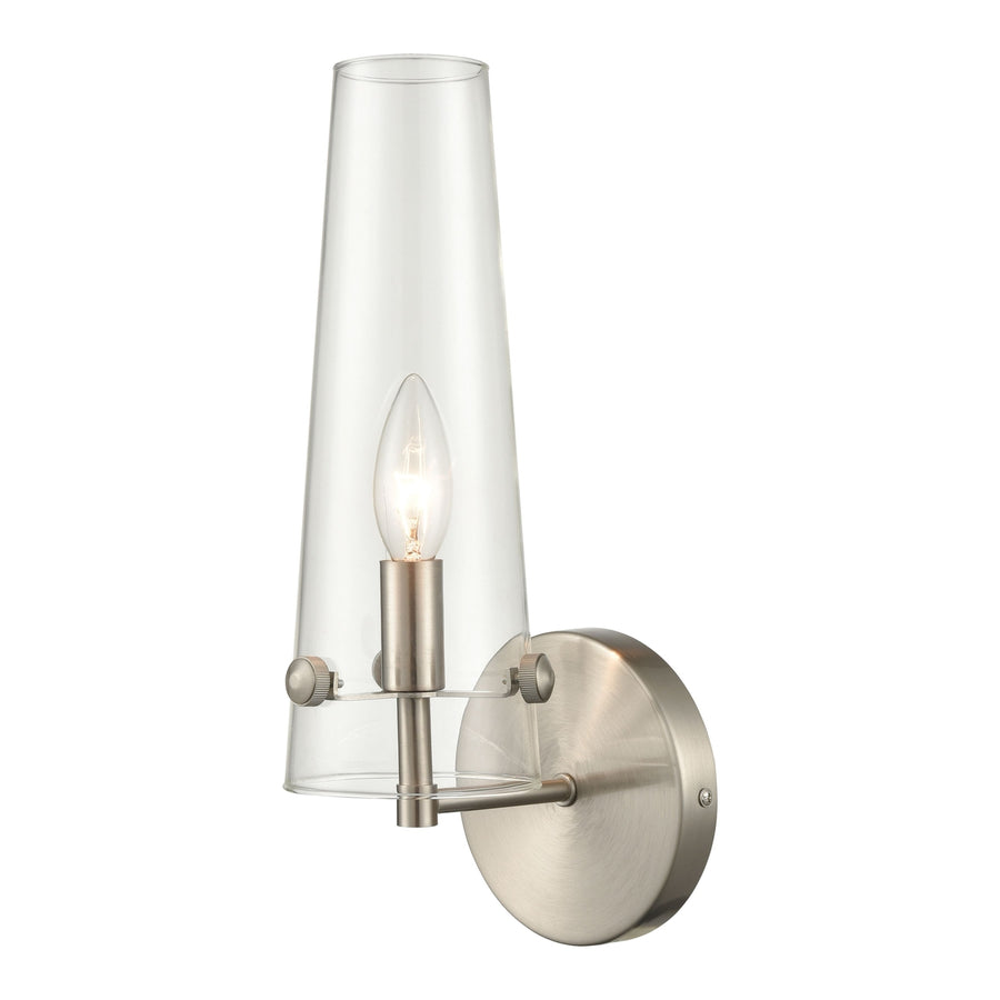 Valante 14 High 1-Light Sconce - Satin Nickel Image 1