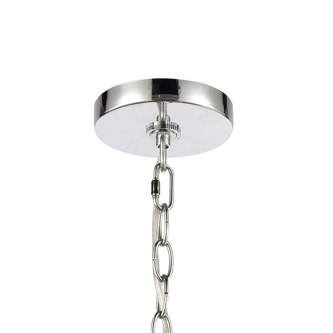 Melinda 21 Wide 3-Light Chandelier - Polished Chrome Image 4