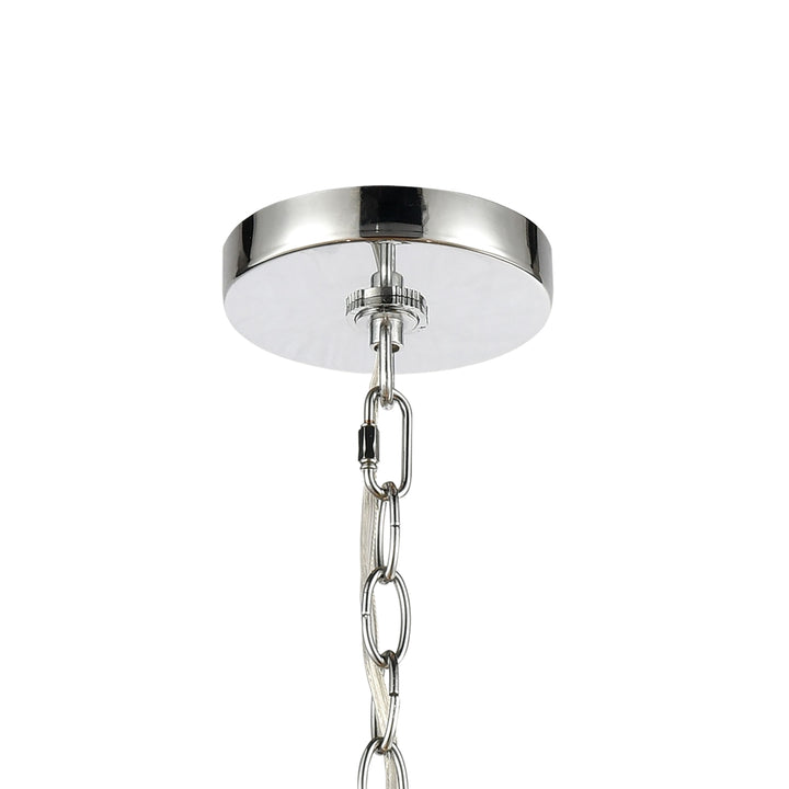 Melinda 21 Wide 3-Light Chandelier - Polished Chrome Image 4