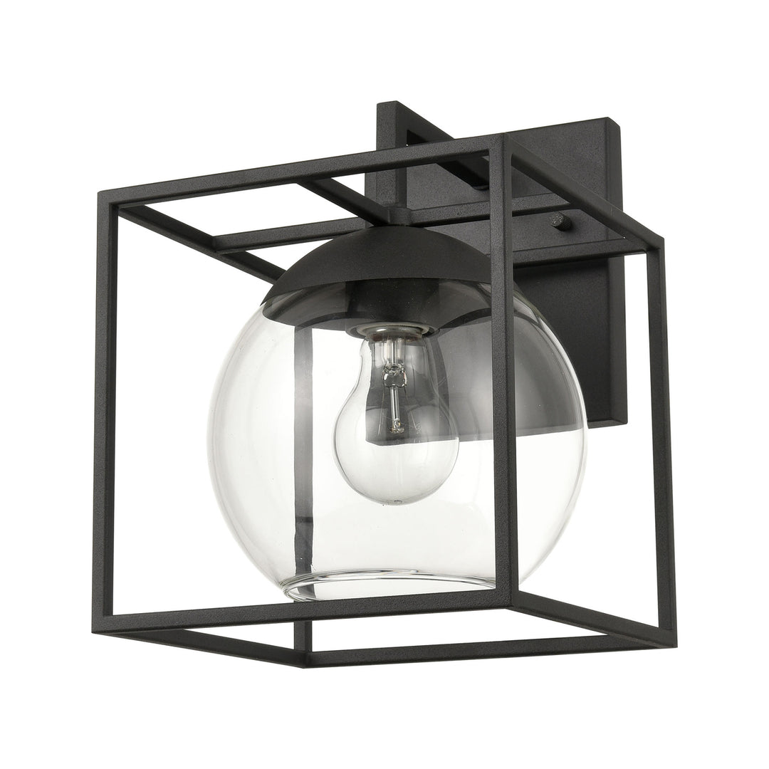 Cubed 11 High 1-Light Outdoor Sconce - Charcoal Image 2