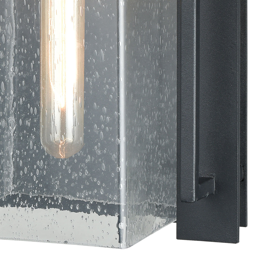 Overton 17 High 1-Light Outdoor Sconce - Matte Black Image 4