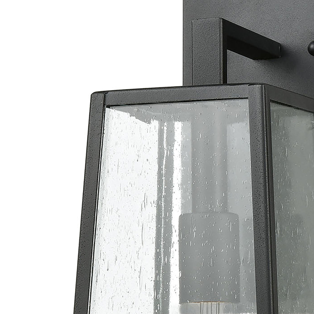 Meditterano 18 High 1-Light Outdoor Sconce - Matte Black [47520/1] Image 3